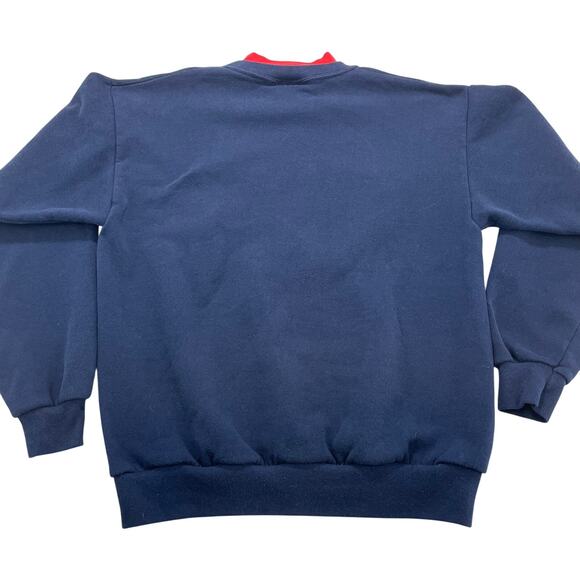 VTG 90s J. Macinally's Greatest of These is Love Mock Neck Sweatshirt, Size M - Picture 6 of 6